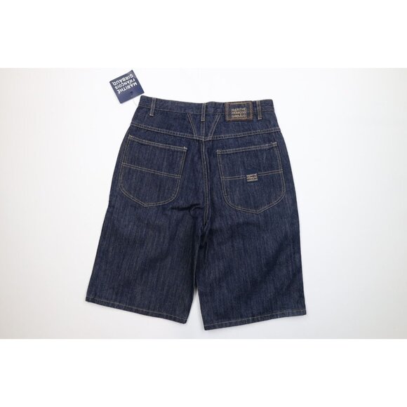 Deadstock Vintage 90s Marithe Francois Girbaud Mens 31 Baggy Denim Jean Shorts - Picture 7 of 11